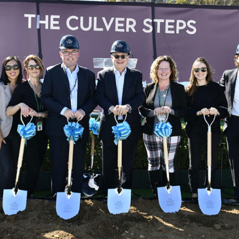Hackman Capital Partners The Culver Steps breaks ground ceremony