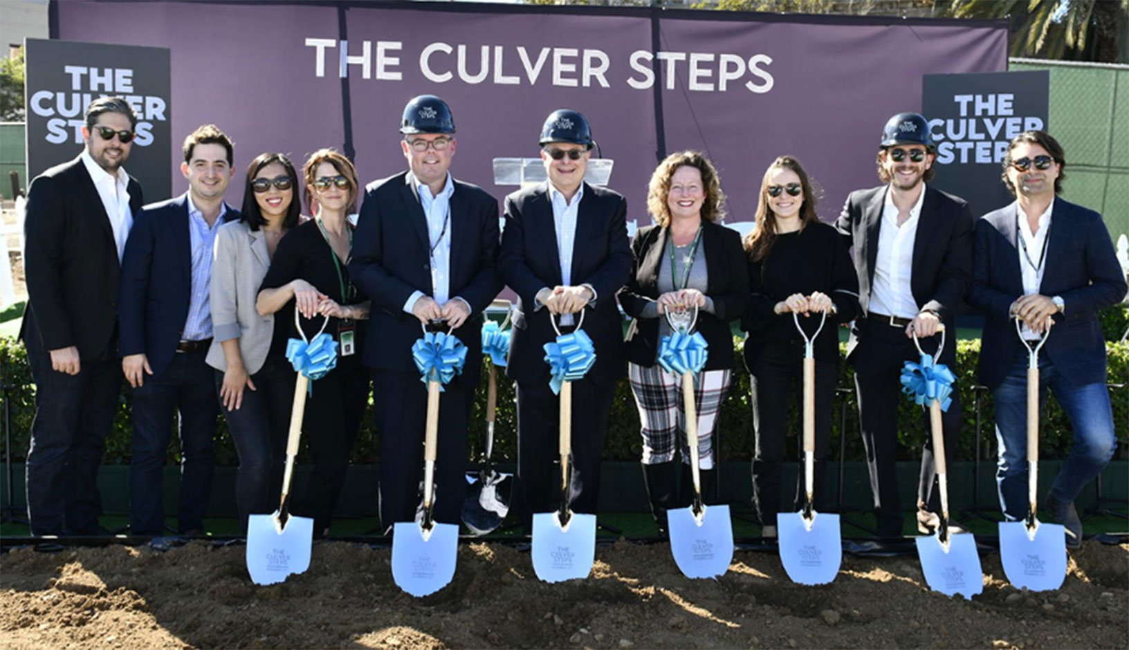 Hackman Capital Partners The Culver Steps breaks ground ceremony