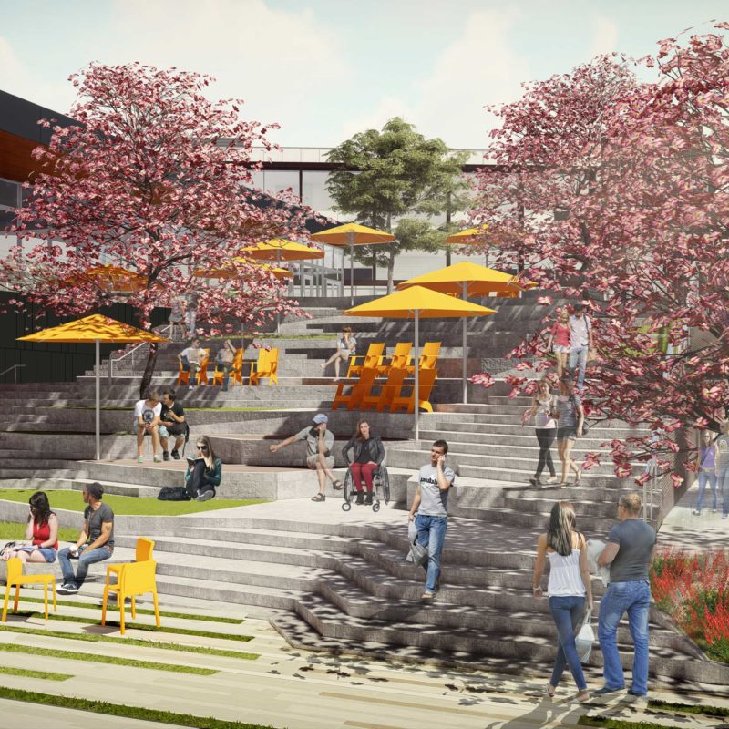 Hackman Capital Partners The Culver Steps rendering