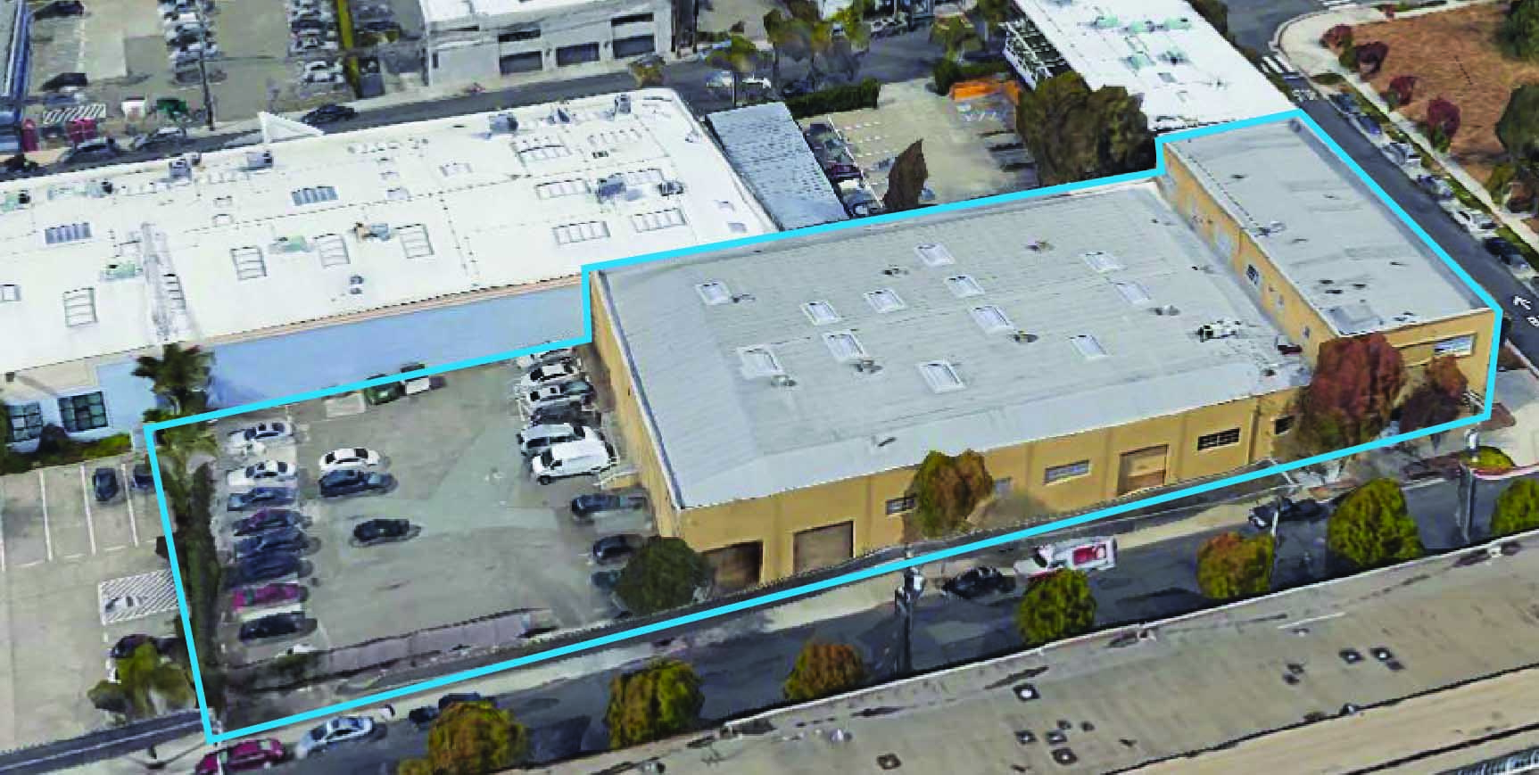 Hackman Capital Partners Emeryville Aerial Map