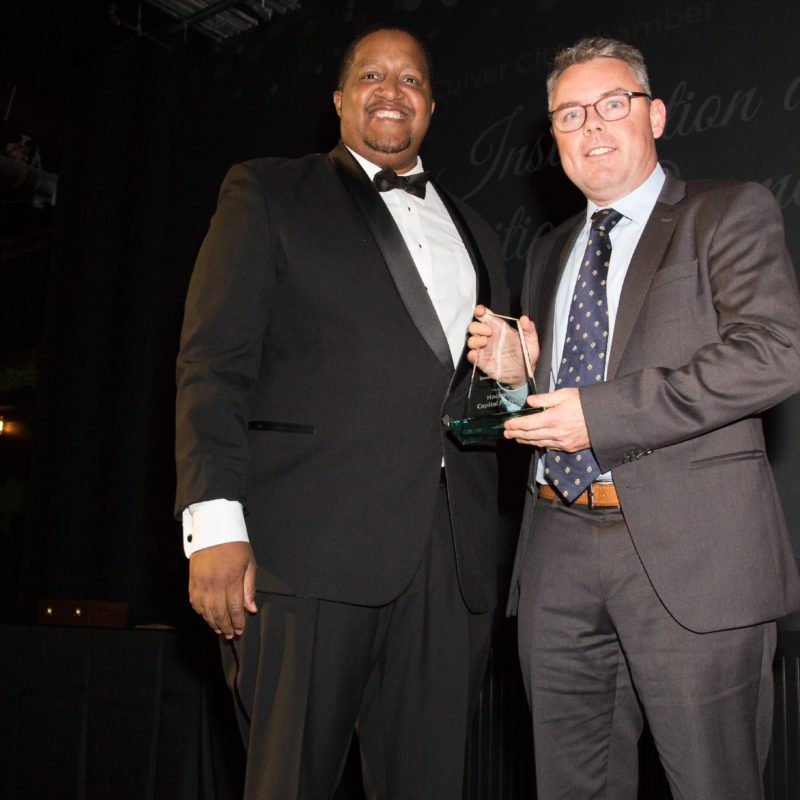 Hackman Capital Partners Receives award for Culver City Business of the Year