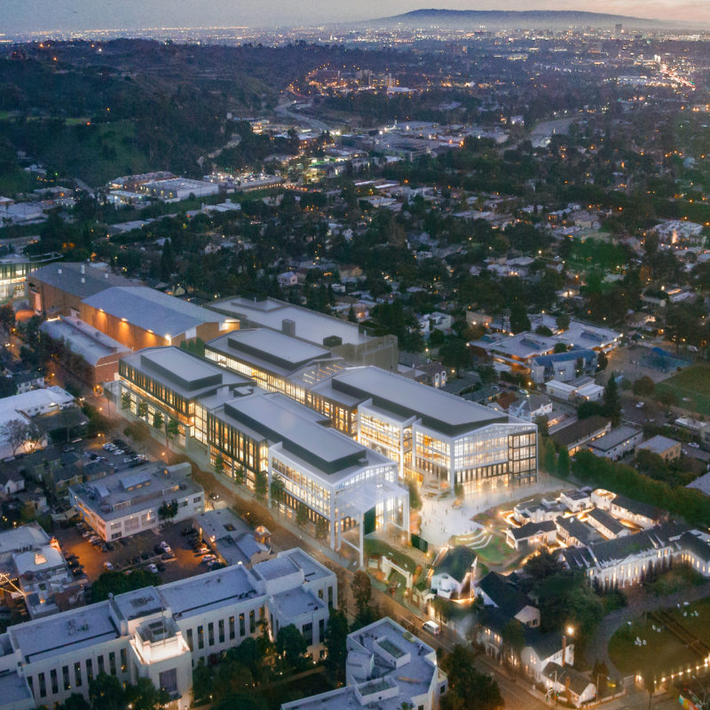 Hackman Capital Partners Amazon Studios aerial