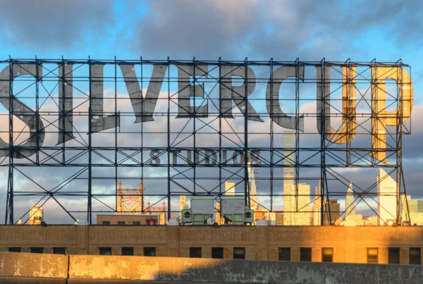 Hackman Capital Partners Silvercup Studios sign
